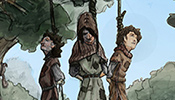 Robin Hood - Execution of the Three Youths Image